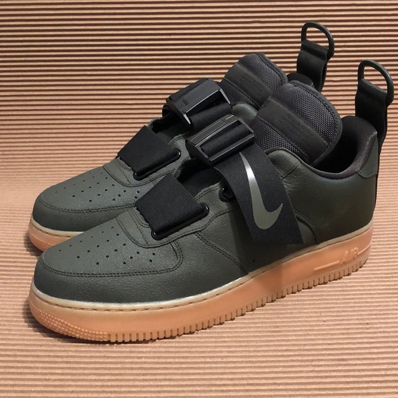 Nike Other - Nike Air Force 1 Utility Men’s Sequoia Black Green